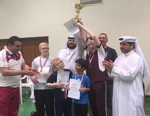  قطر للمكفوفين ينظم البطولةالرمضانية لكرة الهدف 